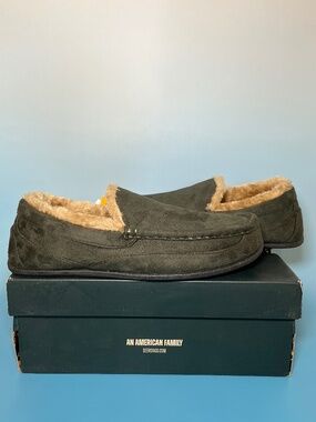 Deer Stags Spun Slippers